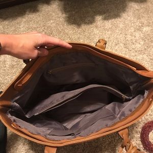 Weimeibaige brand tan tote